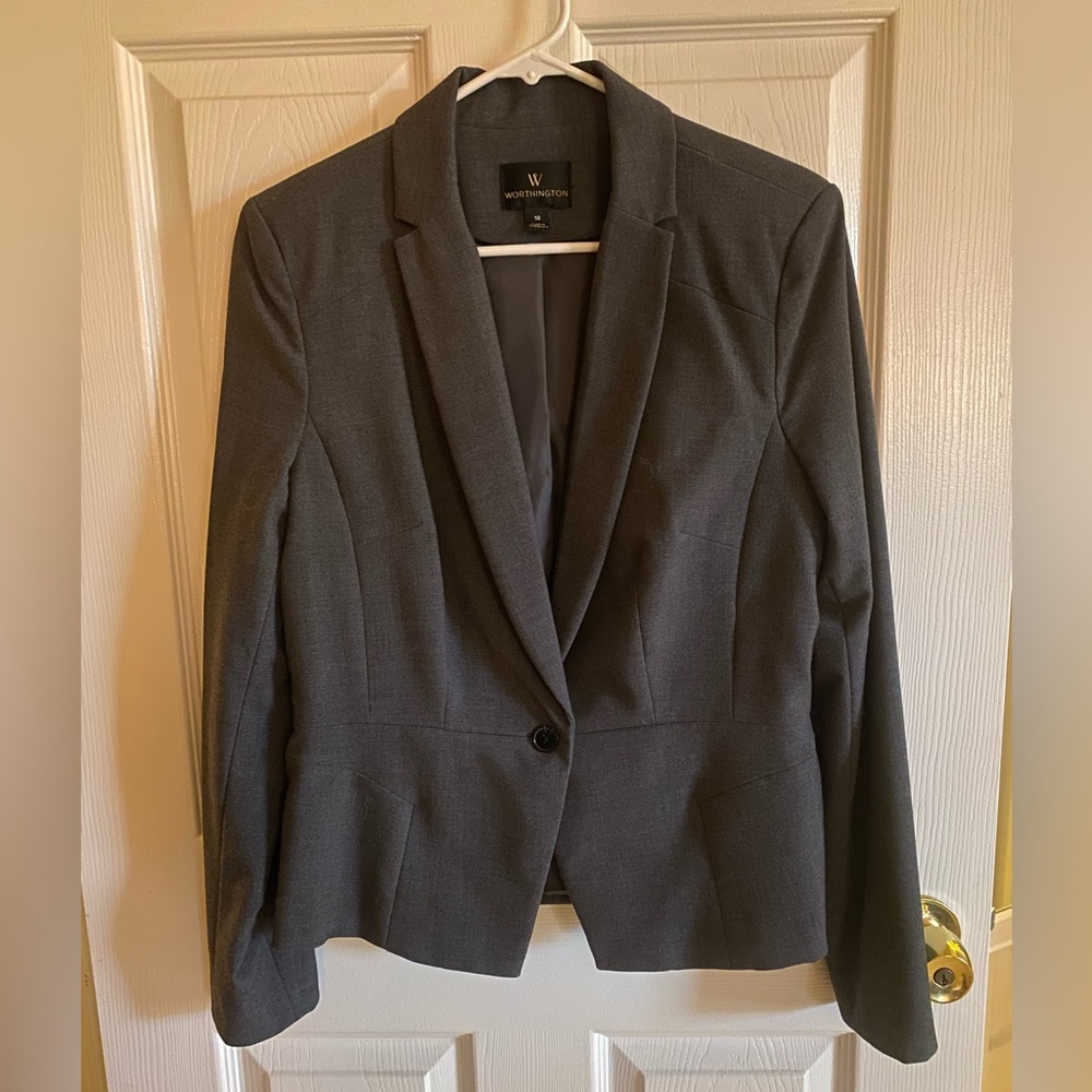 Dark Gray Blazer - Women’s size 10